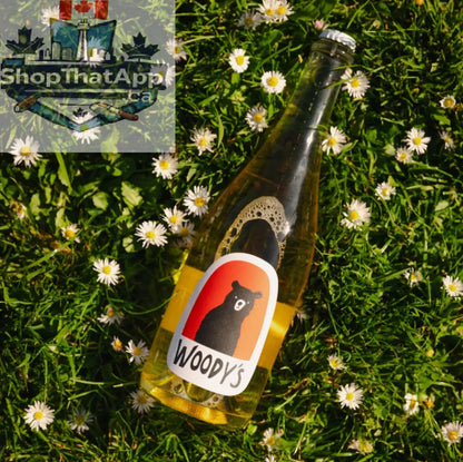 Woody's Sparkling Blanc de Blanc Mini - Effervescent Elegance in a Compact Bottle - Shopthatapp.ca