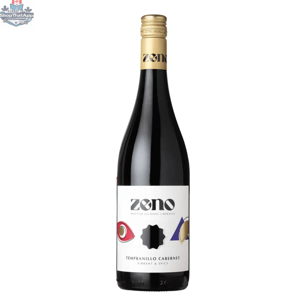 Zeno Tempranillo Cabernet Red Wine - Bold and Rich Flavor - Shopthatapp.ca