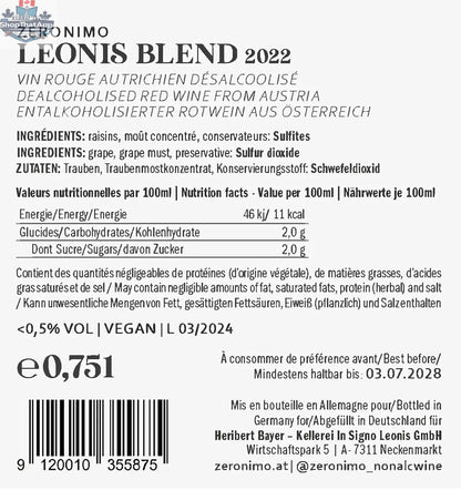 Zeronimo Leonis Blend - Premium Herbal Infusion for Wellness - Shopthatapp.ca