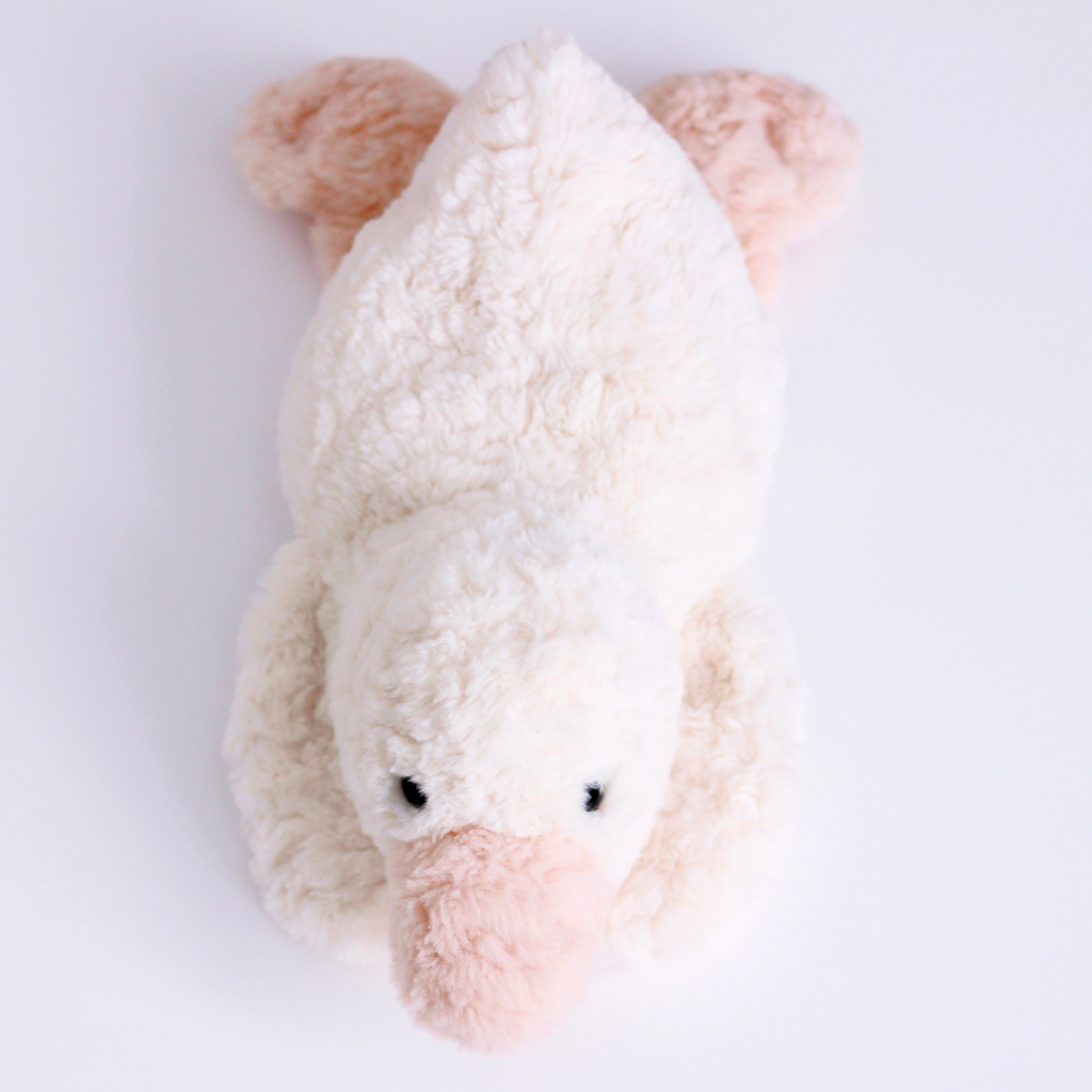 Thermy Buddy™ – Cozy Heated Plush Toy – Giant Squashed Duck - Www.Shopthatapp.ca