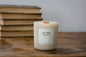 Gemini Zodiac Candle by Three Inches High, 8oz soy wax scented candle with natural fragrance and zodiac symbol design.