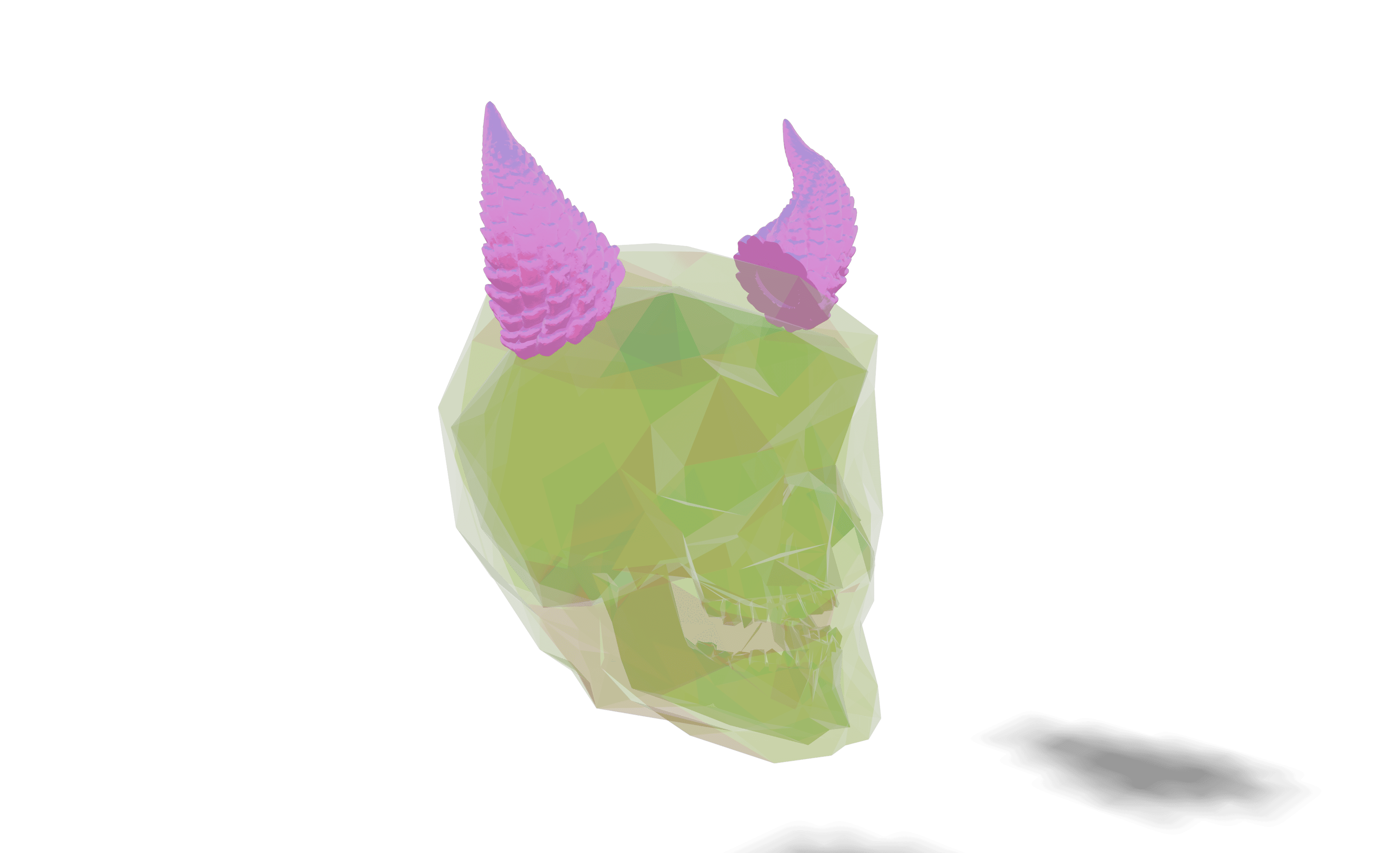 Titanoa Magnetic Cosplay Troll Horns - Www.Shopthatapp.ca