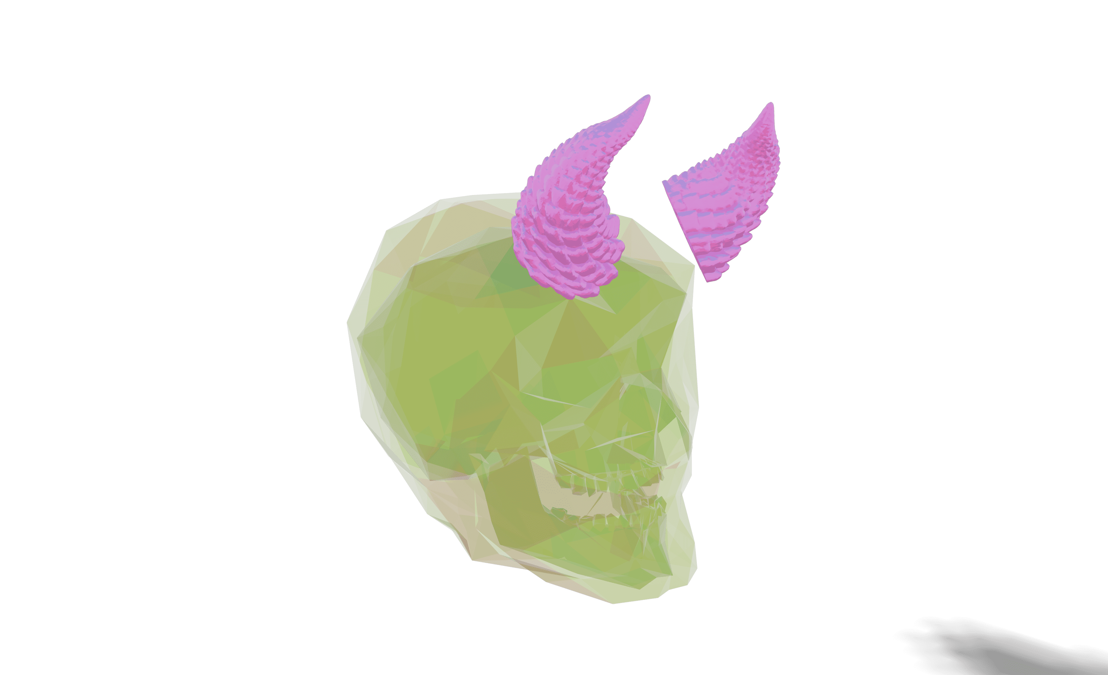 Titanoa Magnetic Cosplay Troll Horns - Www.Shopthatapp.ca