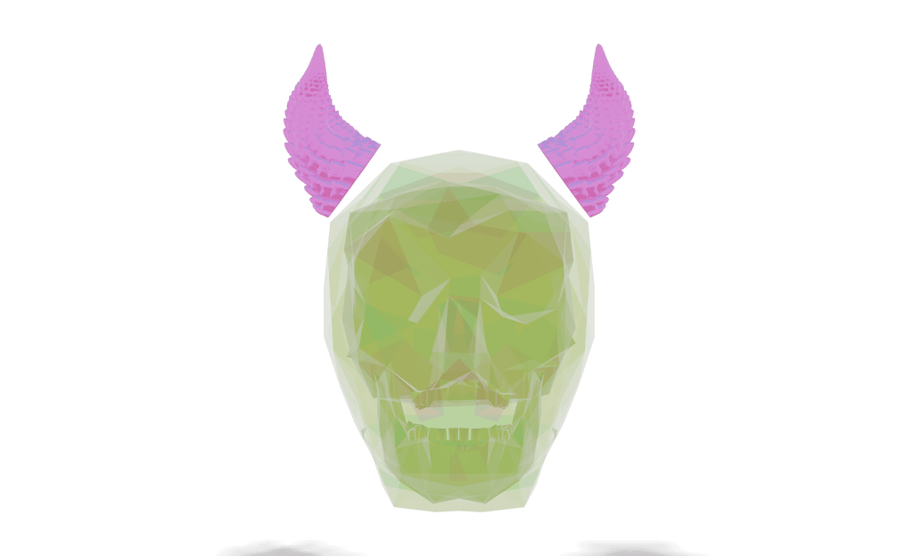 Titanoa Magnetic Cosplay Troll Horns - Www.Shopthatapp.ca