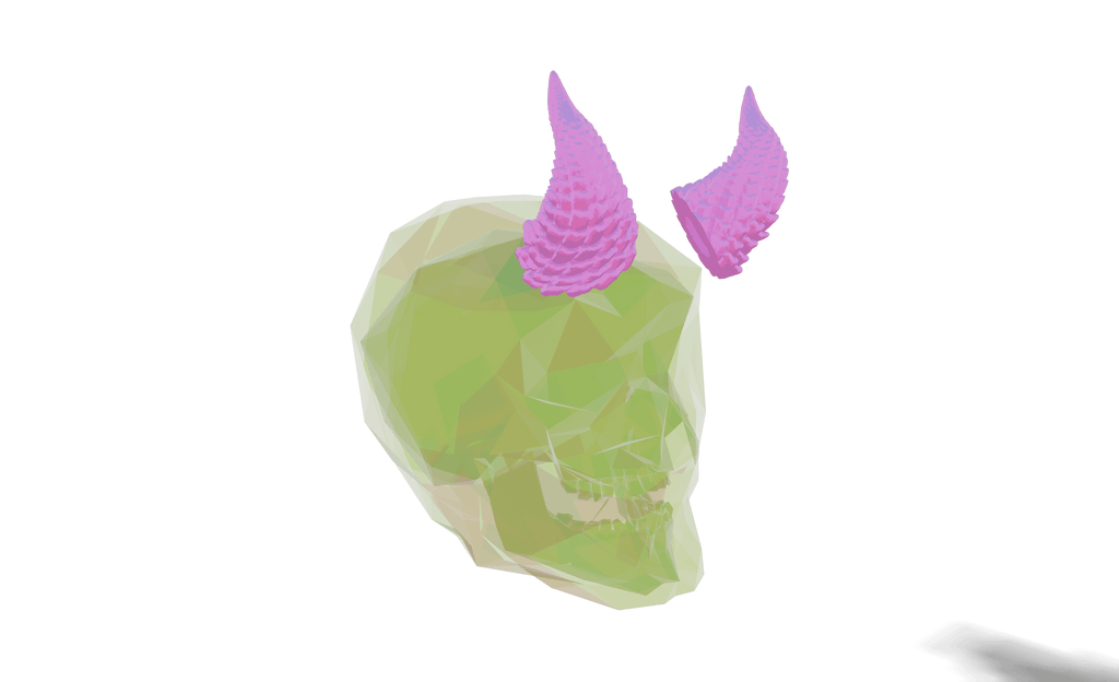 Titanoa Magnetic Cosplay Troll Horns - Www.Shopthatapp.ca