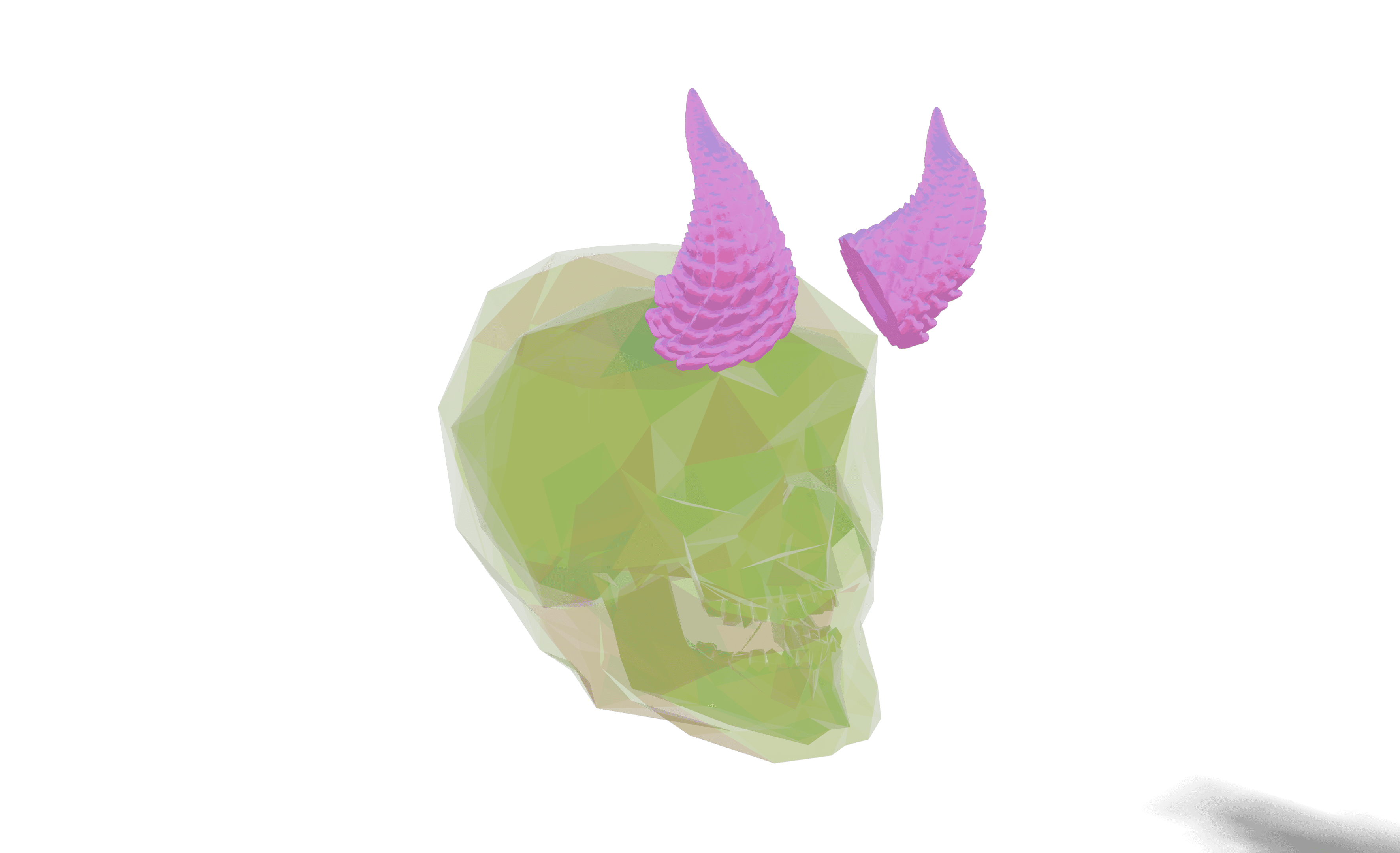 Titanoa Magnetic Cosplay Troll Horns - Www.Shopthatapp.ca