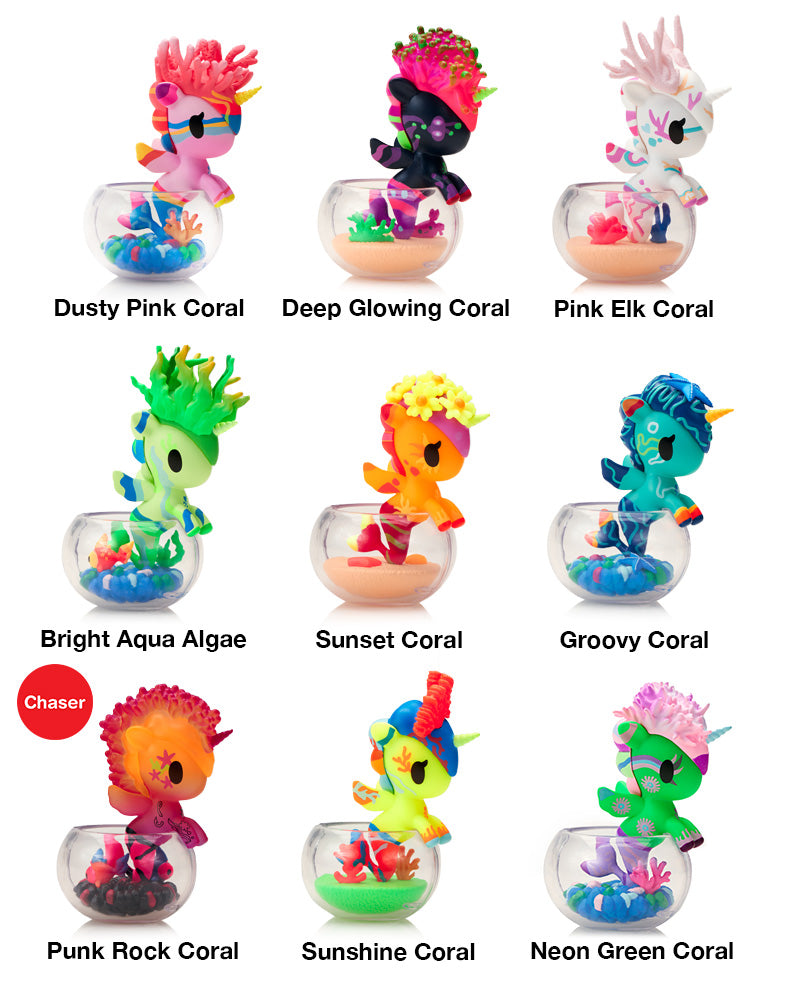 Neon Reef Mermicorno Blind Box by tokidoki - Www.Shopthatapp.ca