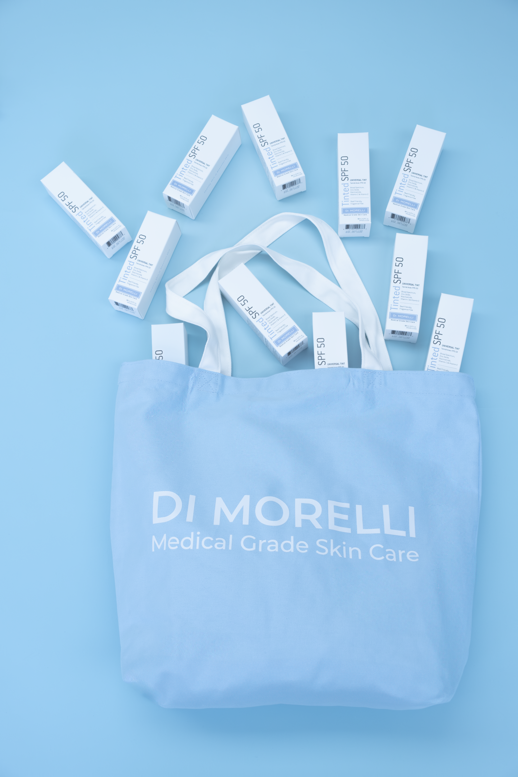 Blue Tote Bag