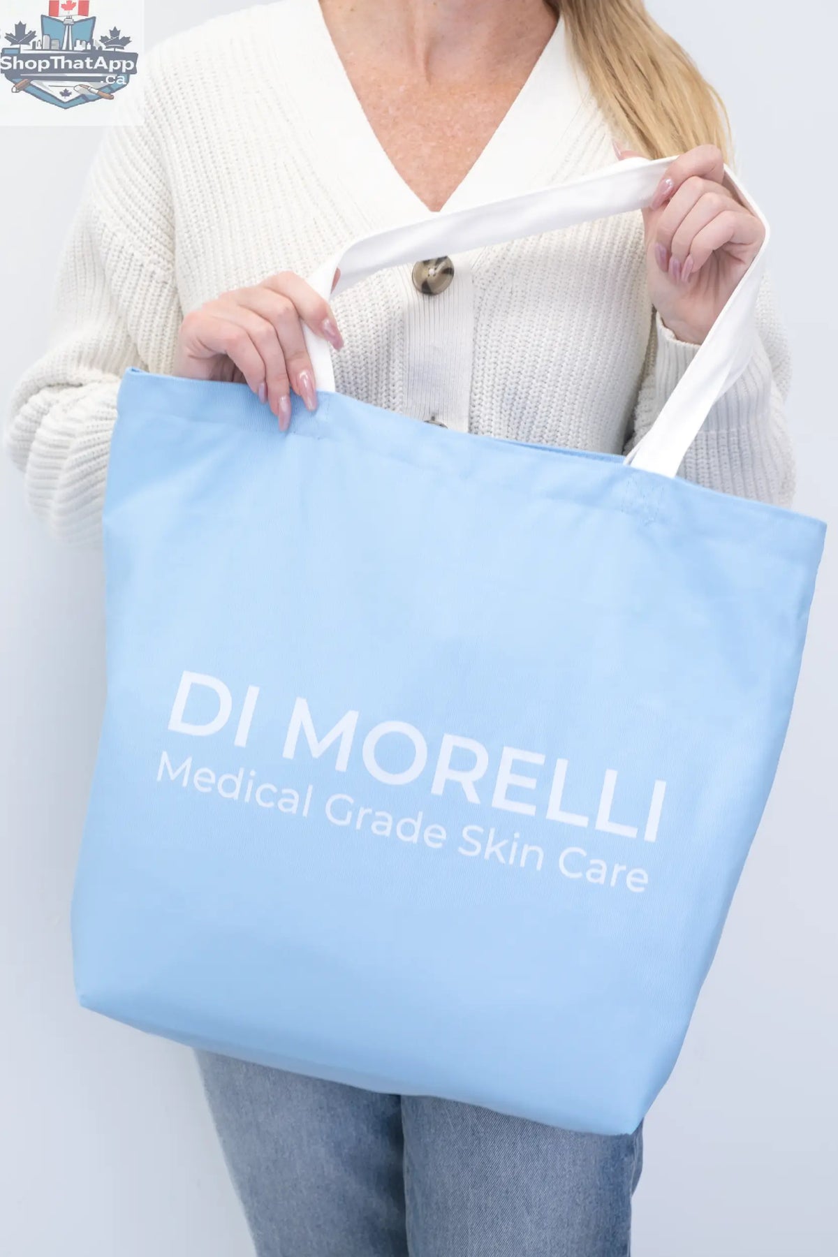 Blue Tote Bag - Shopthatapp.ca