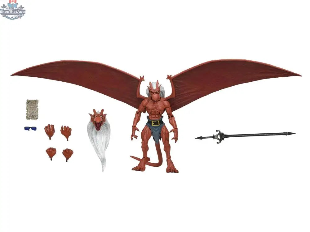 Toy Snowman Gargoyles Brooklyn action figure from Neca, detailed collectible toy from Disney's Gargoyles series.
