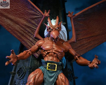 Toy Snowman Neca Gargoyles Brooklyn action figure from Disney's Gargoyles series, showing detailed sculpt and classic pose.