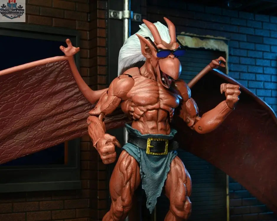 Neca Gargoyles Brooklyn action figure from Disney's Gargoyles series, detailed collectible toy by Toy Snowman.