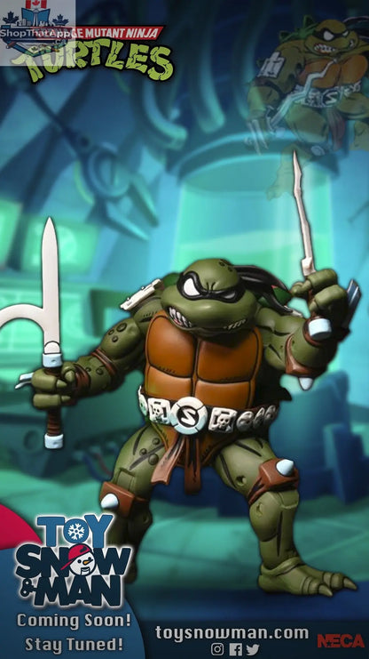 Teenage Mutant Ninja Turtles Slash action figure from Toy Snowman, detailed collectible toy figure in a vertical pose.