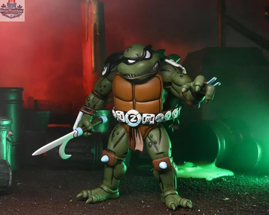 Teenage Mutant Ninja Turtles Slash action figure by Toy Snowman, detailed collectible toy figure from TMNT Adventures series.