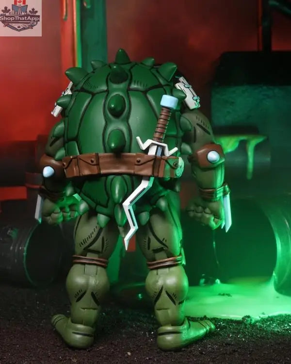 Teenage Mutant Ninja Turtles Slash action figure from Toy Snowman, collectible toy with detailed ninja costume and weapons.