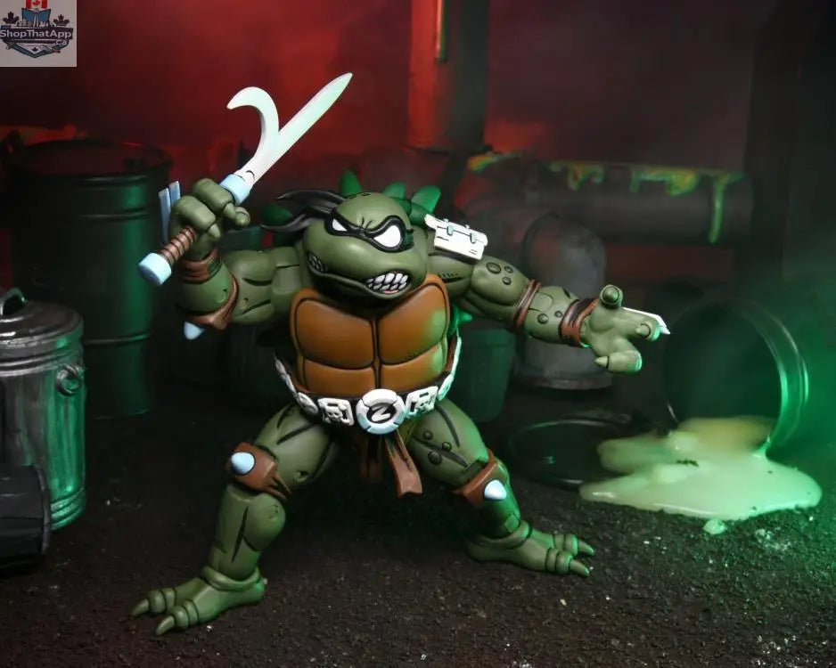 Teenage Mutant Ninja Turtles Slash action figure from Toy Snowman, detailed collectible toy featuring Slash in dynamic pose.