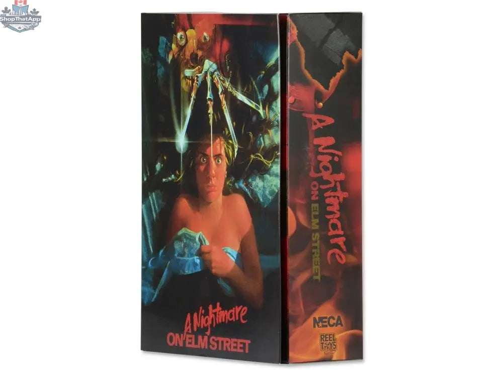 Toy Snowman Freddy Krueger action figure from A Nightmare On Elm Street, detailed collectible toy with iconic horror character design.