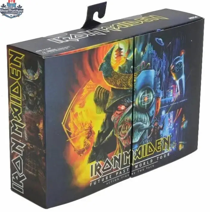Iron Maiden action figure two-pack by Toy Snowman featuring collectible figures from the Future Past World Tour.