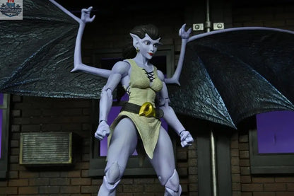 Neca Disney Gargoyles Angela Ultimate Action Figure by Toy Snowman, detailed collectible toy with wings and costume features.