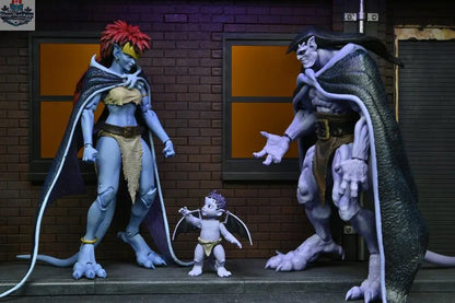 Neca Disney Gargoyles Angela action figure from Toy Snowman, detailed collectible toy with vibrant colors and intricate design.
