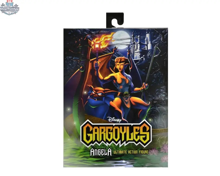 Toy Snowman Neca Disney Gargoyles Angela action figure, detailed collectible toy from the Gargoyles series.