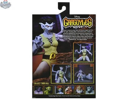 Neca Disney Gargoyles Angela Ultimate Action Figure from Toy Snowman, detailed collectible toy with wings and intricate costume features.