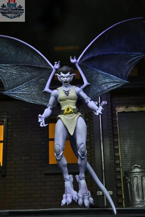 Disney Gargoyles Angela action figure by Toy Snowman, collectible toy from Neca with detailed sculpt and vibrant colors.