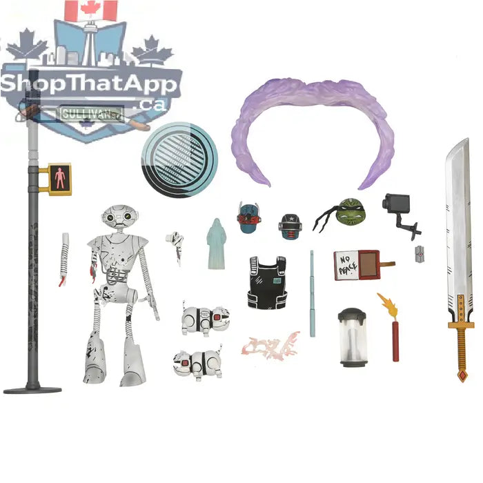 Teenage Mutant Ninja Turtles accessory pack by Toy Snowman featuring action figure accessories for Last Ronin fans.