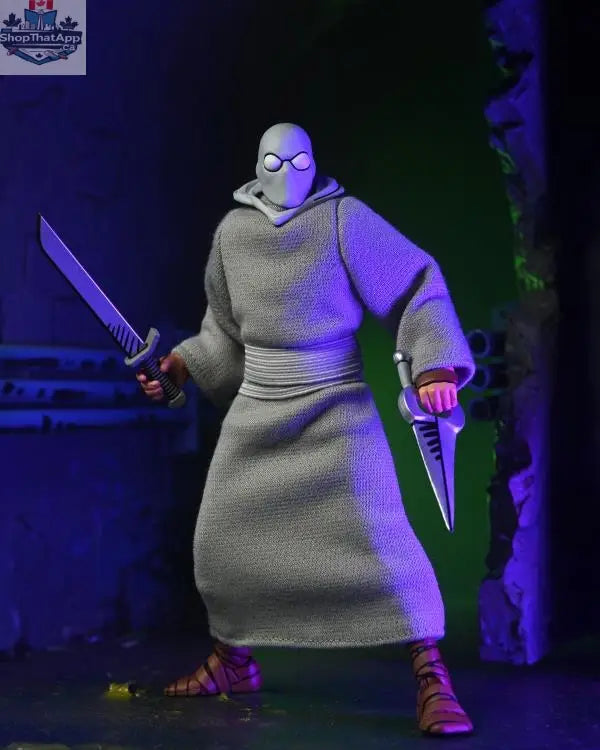 Teenage Mutant Ninja Turtles Foot Ninja action figure in classic colors from Mirage Comics, by Toy Snowman, for collectible toy fans.
