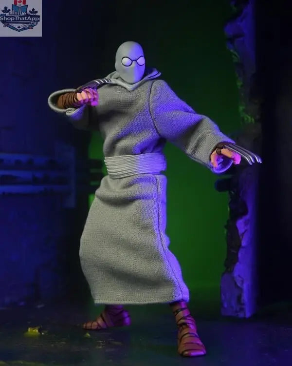 Teenage Mutant Ninja Turtles Foot Ninja action figure in classic colors by Toy Snowman, part of Mirage Comics collectible toy series.