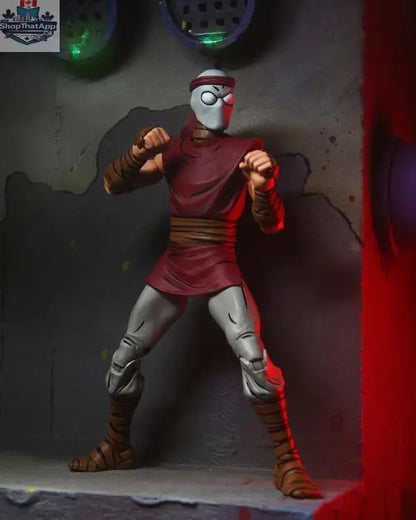 Teenage Mutant Ninja Turtles Foot Ninja action figure in classic colors by Toy Snowman, detailed toy collectible from Mirage Comics series.