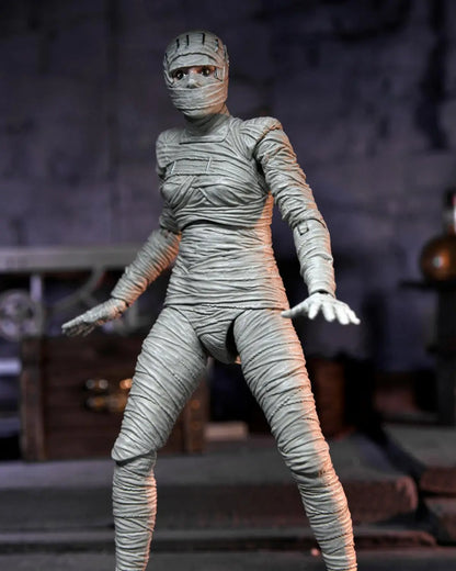 Colorful Bride of Frankenstein action figure from Universal Monsters collectible series by Toy Snowman, showcasing detailed features.