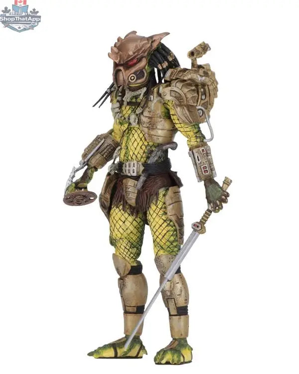 Toy Snowman Predator Ultimate Elder Predator action figure, detailed collectible toy featuring the Golden Angel Elder Predator design.