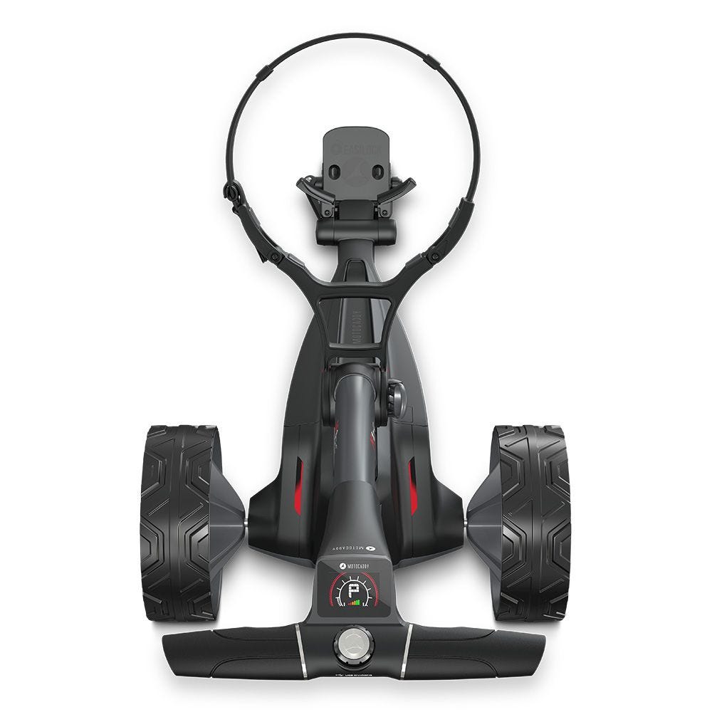 Motocaddy M1 DHC Electric Trolley – Compact Fold, Downhill Control, All‑Terrain Tyres & Electronic Parking Brake - Shopthatapp.ca