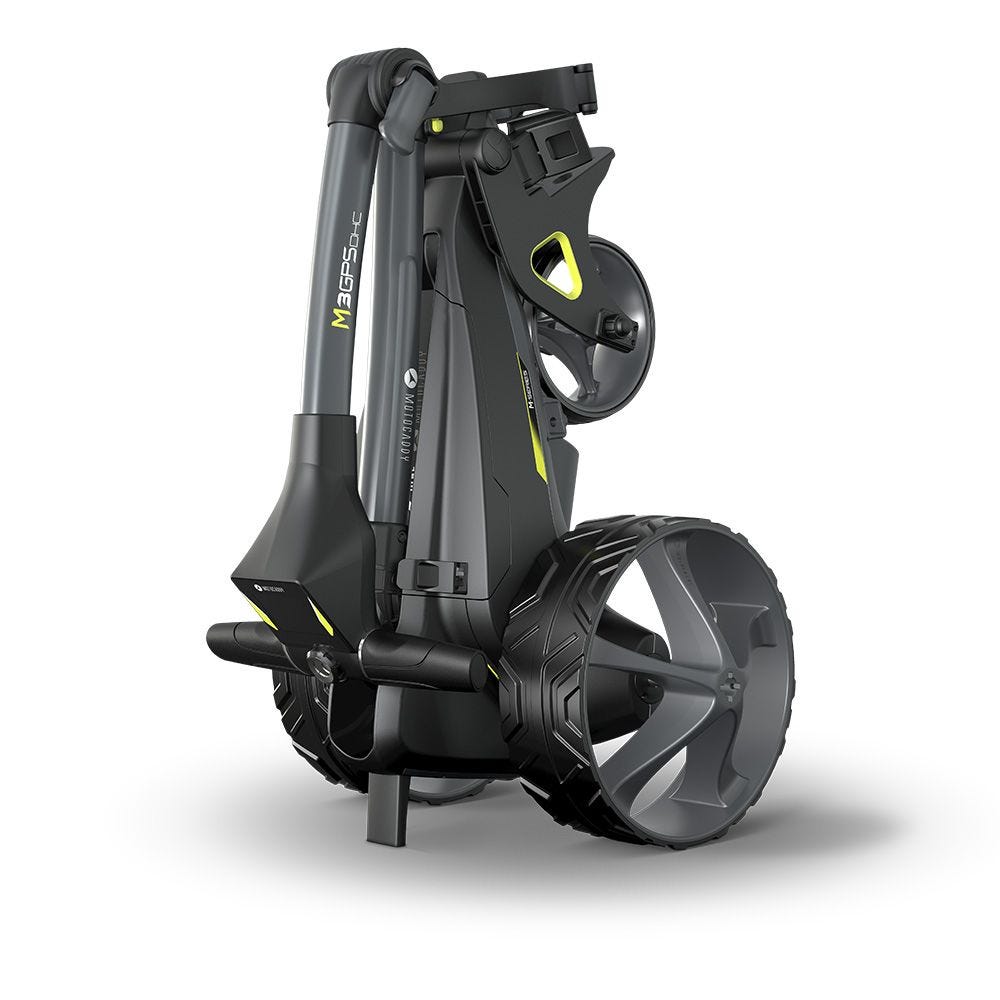 M3 GPS DHC Golf Trolley – Electric, 2.8-inch Touchscreen GPS, Downhill Control & ULTRA Lithium Battery - Shopthatapp.ca