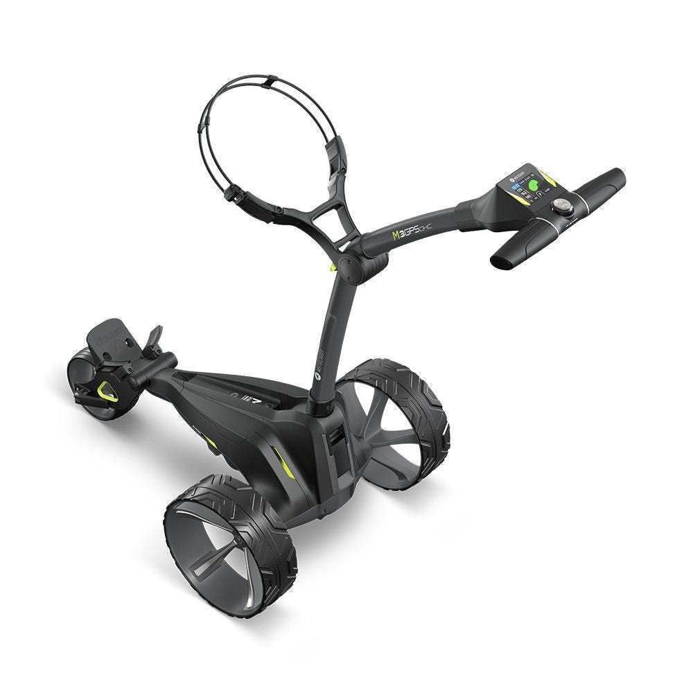 M3 GPS DHC Golf Trolley – Electric, 2.8-inch Touchscreen GPS, Downhill Control & ULTRA Lithium Battery - Shopthatapp.ca
