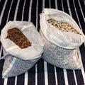 Nut Milk & Produce Bags-Organic Cotton - Shopthatapp.ca
