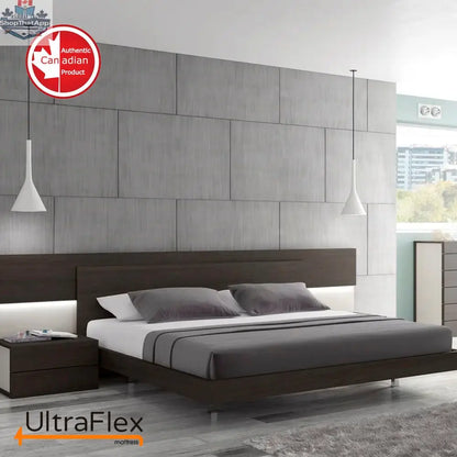 UltraFlex® Destiny orthopedic mattress with cool gel pressure relief foam, multiple posture support, natural eco-friendly design.