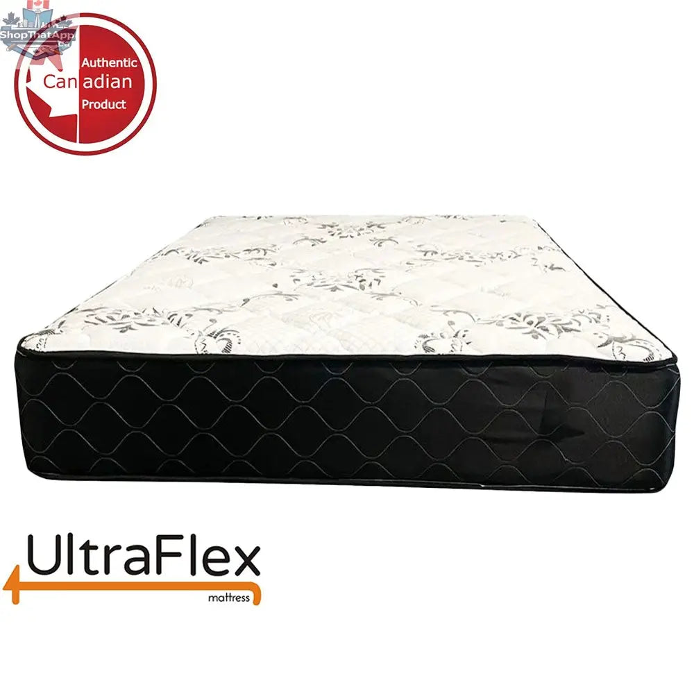 UltraFlex® Destiny orthopedic mattress with cool gel pressure relief foam, multiple posture support, eco-friendly design, made in Canada.