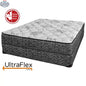 UltraFlex® DESIRE hybrid mattress with innerspring, foam encased edges, eco-friendly materials, showcasing plush surface and supportive structure.