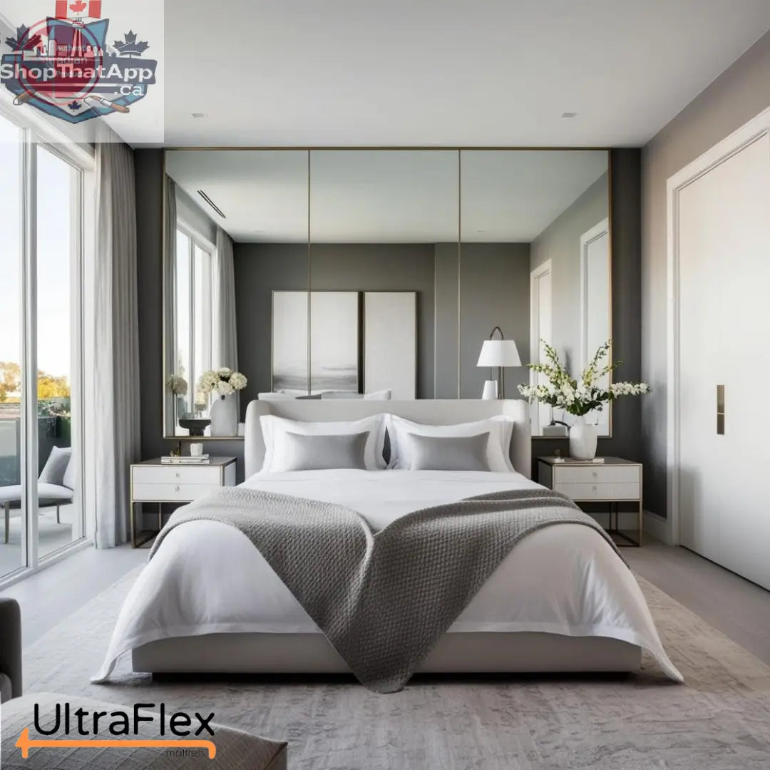 UltraFlex® LUSH 12-inch orthopedic hybrid mattress and box spring set with eco-friendly pocket coils and premium foam, made in Canada.