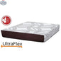 UltraFlex Serenity mattress with eco-friendly smart gel-infused memory foam, designed for orthopedic comfort.