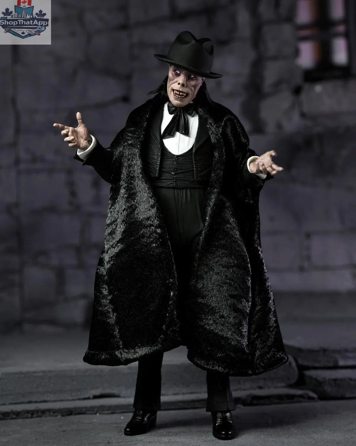 Toy Snowman Phantom of the Opera collectible action figure from the Ultimate Phantom of the Opera Collection, detailed and vibrant.