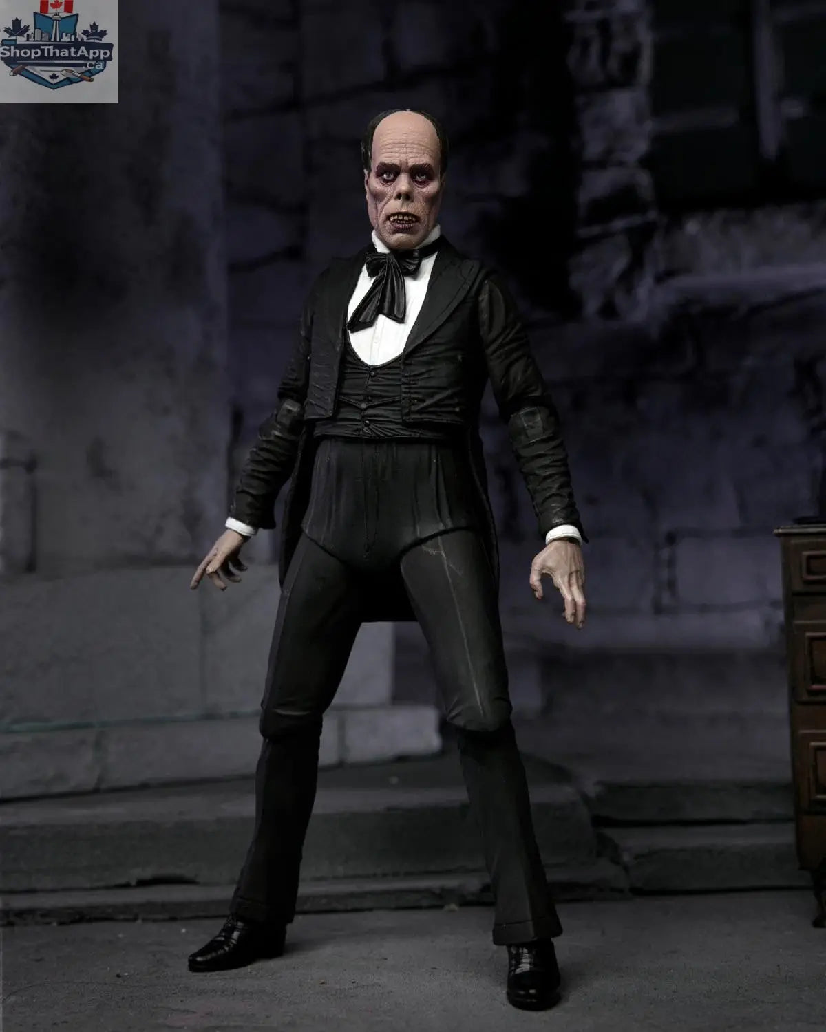 Toy Snowman Phantom of the Opera collectible action figure from the Ultimate Phantom of the Opera Collection, detailed character design.