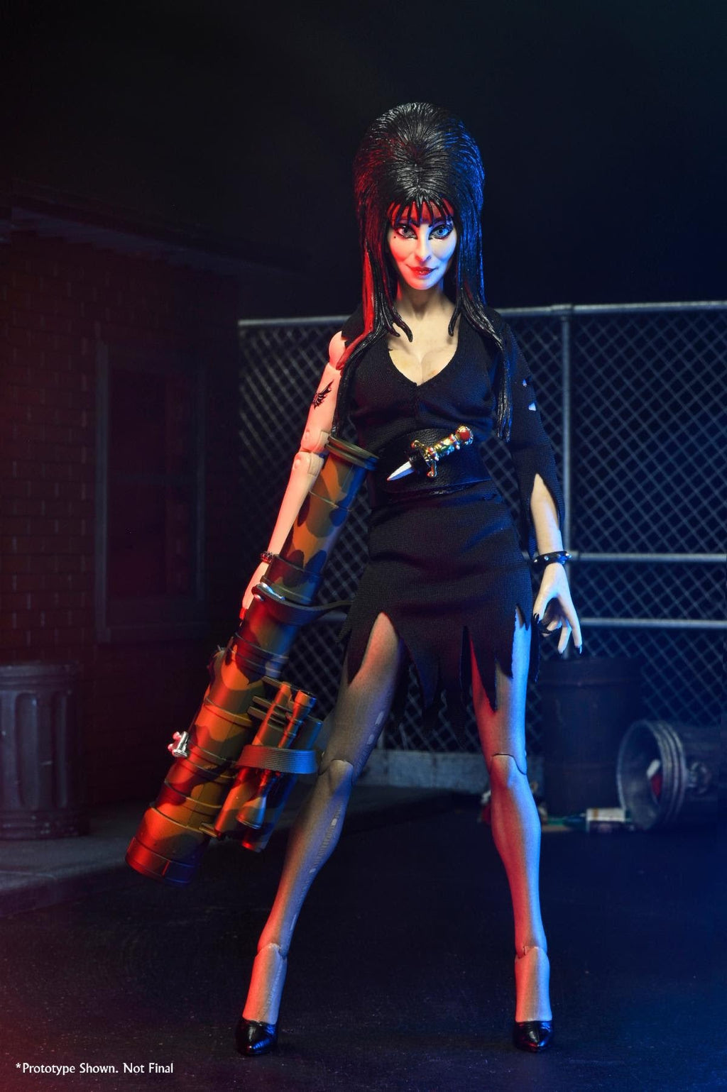 Elvira – 8” Clothed Action Figure – Commando Elvira - Www.Shopthatapp.ca