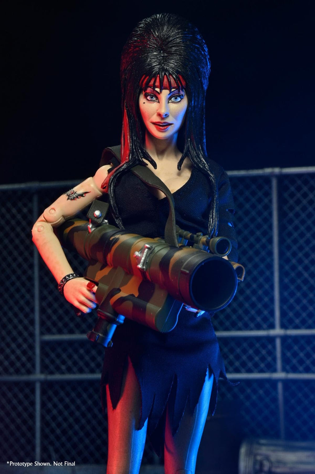 Elvira – 8” Clothed Action Figure – Commando Elvira - Www.Shopthatapp.ca