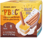 Vancou-Vert Trader Joe's PB&C Snack Duo in 360g package, featuring peanut butter and chocolate snack options on a wooden surface.