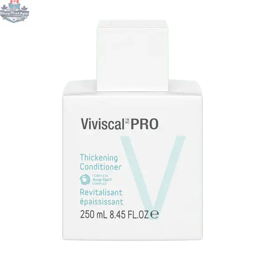 Viviscal Professional Conditioner for hair care, shown in a bottle with a pump dispenser, designed to nourish and strengthen hair.