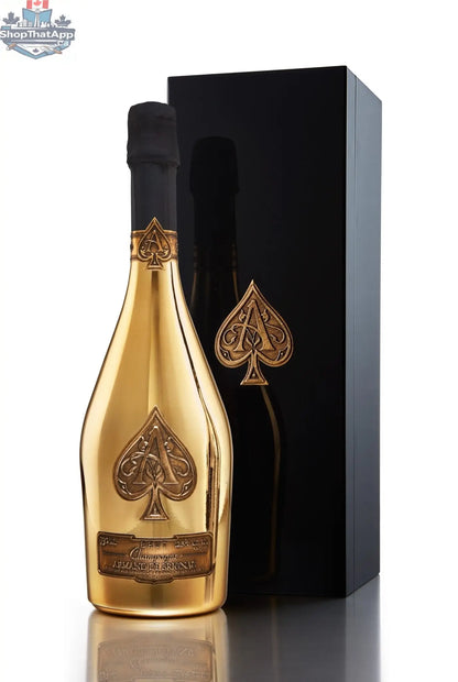 Armand de Brignac Champagne Ace of Spades Brut Gold - Luxury Sparkling Wine - Shopthatapp.ca