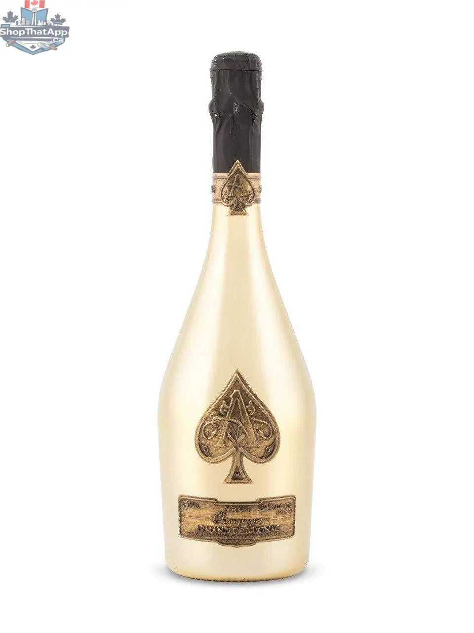 Armand de Brignac Champagne Ace of Spades Brut Gold - Luxury Sparkling Wine - Shopthatapp.ca